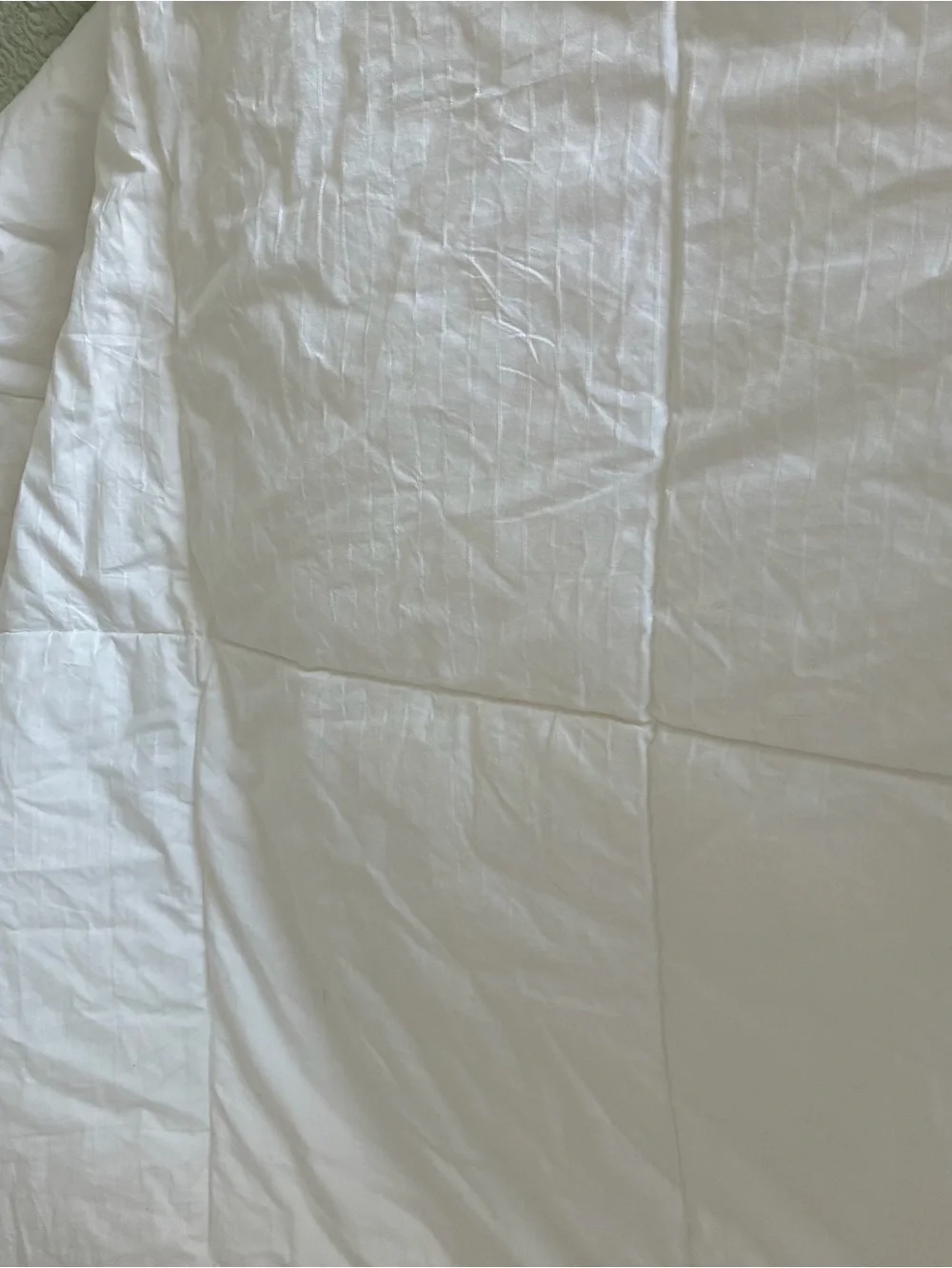IKEA White Premium Cotton Comforter/Duvet Insert. King 102x86”.Soft & Cushy. EC